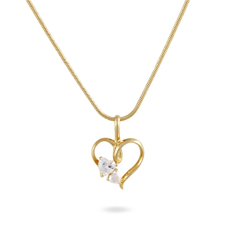 Collier Immacolata Plaque Or Jaune Oxyde De Zirconium - Spannringe Damen | OROVIVO