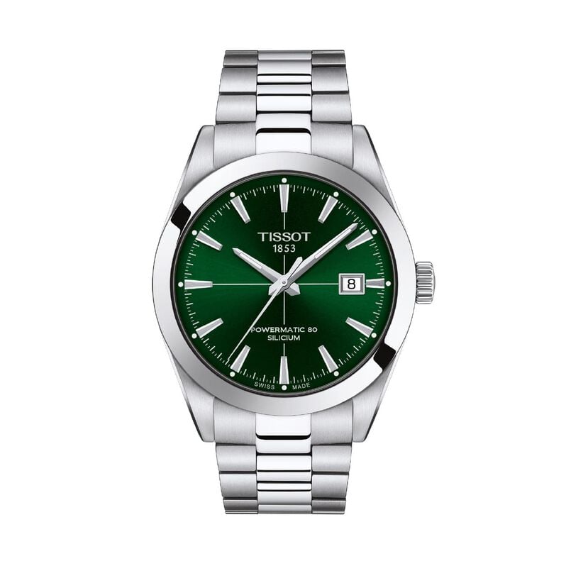 TISSOT Herrenuhr Gentleman Powermatic 80 Silicium Automatik T1274071109101 - Armbanduhren Herren | OROVIVO