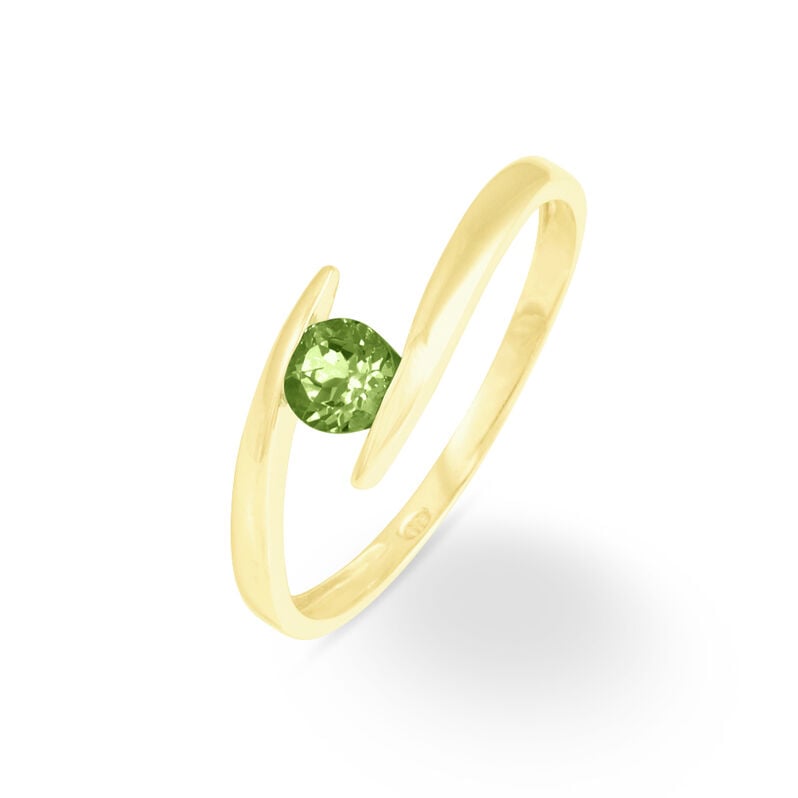 Bague Tiphaine Or Jaune Péridot - Spannringe Damen | OROVIVO