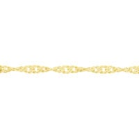 Damen Singapurkette Silber 925 vergoldet