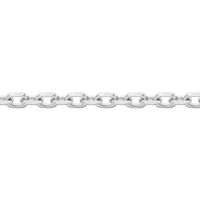Damen Ankerkette Weißgold 375 Diamantiert 