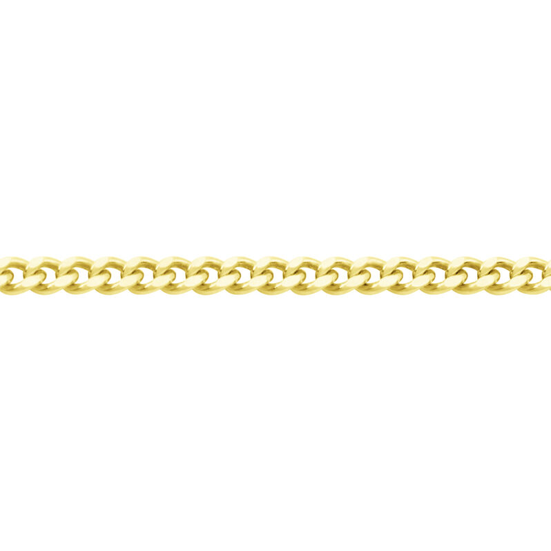 Unisex Panzerkette Gold 375  - Halsketten Unisex | OROVIVO