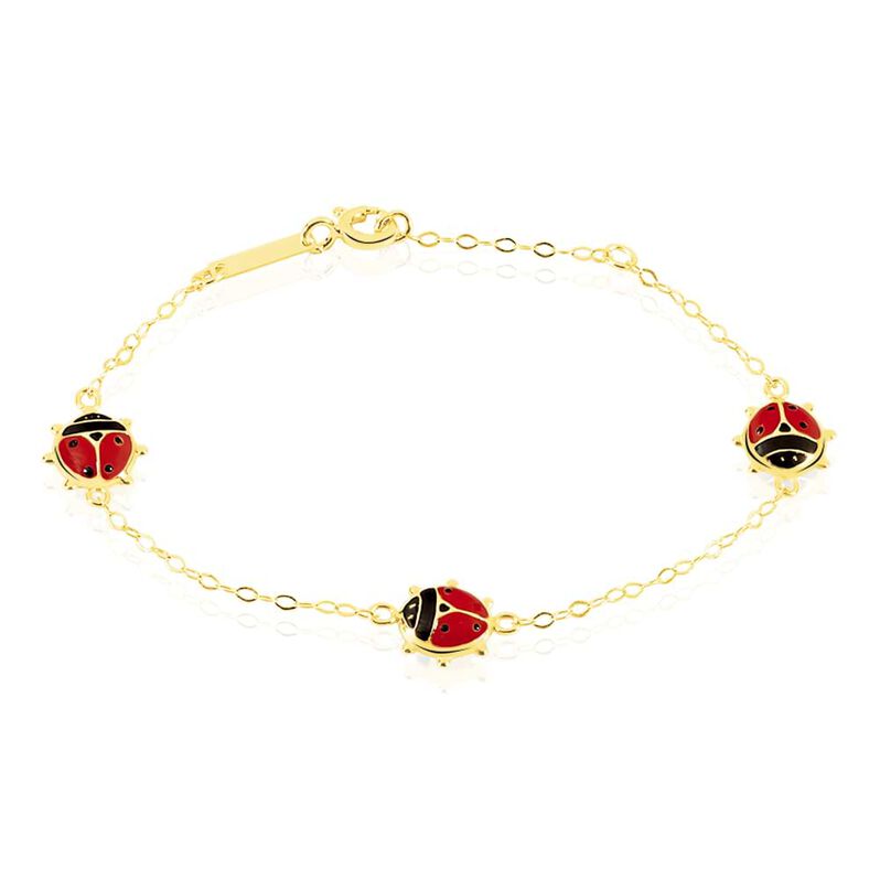 Bracciale coccinelle in oro - Spannringe Kinder | OROVIVO