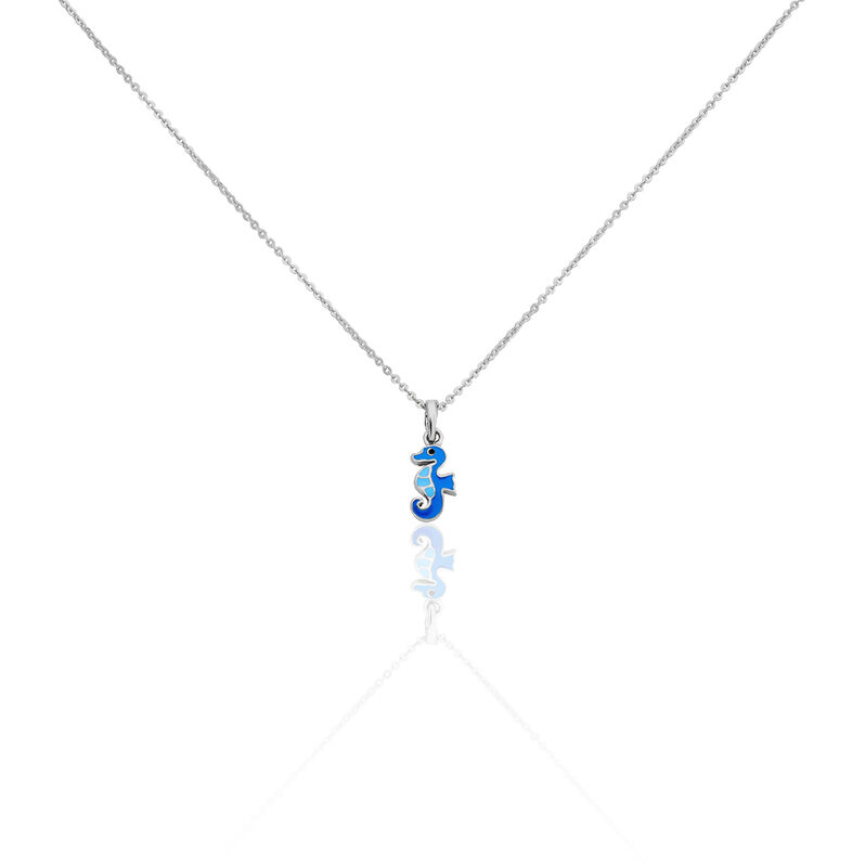 Kinder Halskette Silber 925 Seepferd - Halsketten Kinder | OROVIVO
