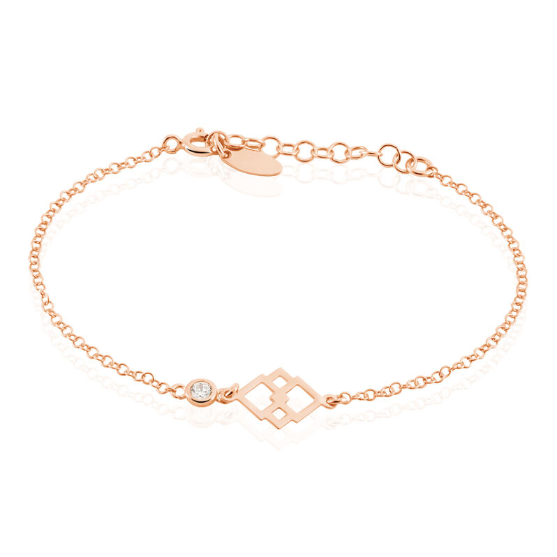 Bracciale Silver Collection Argento Rosa - Spannringe Damen | OROVIVO
