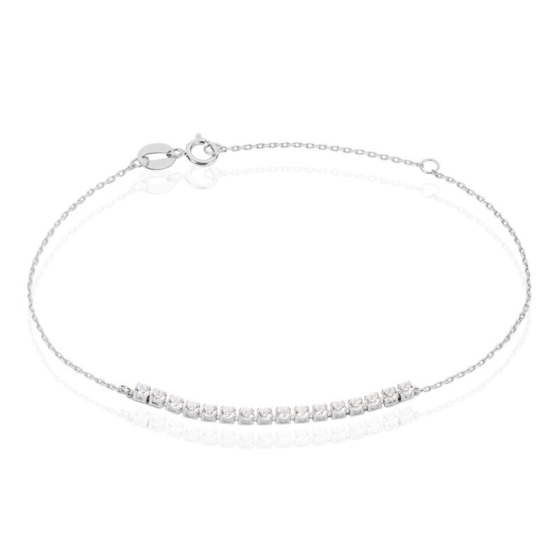 Bracelet Charline Or Weiss - Spannringe Damen | OROVIVO