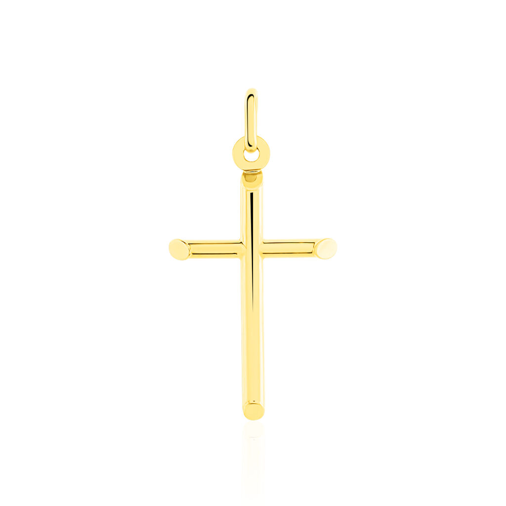 CORANTIN KREUZ 1 Unisex Anhänger Gold 375 (9 Karat) Religiöses Kreuz, Anhänger ohne Stein