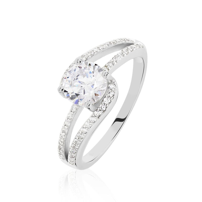 Bague Argent  Et Oxyde - Spannringe Damen | OROVIVO