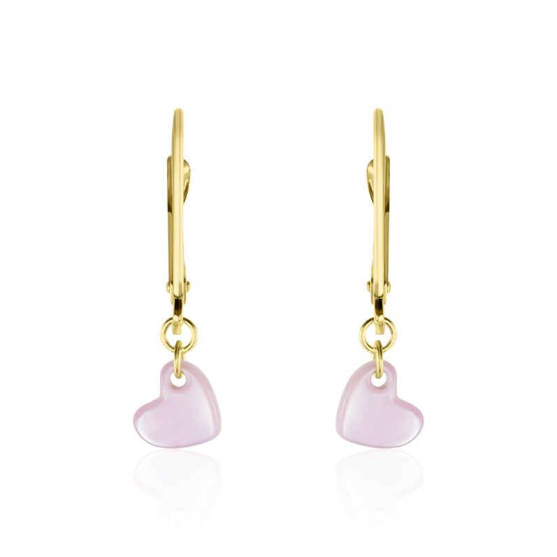 Boucles D'oreilles Pendantes Jezekela Or Jaune - Spannringe Kinder | OROVIVO