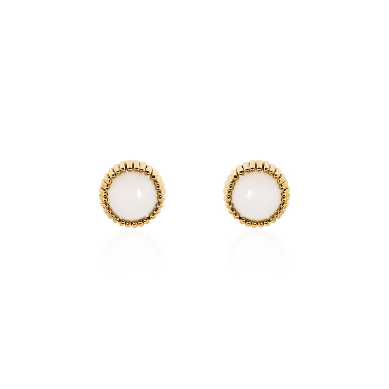 Boucles D'oreille Plaque Or Caterie - Spannringe Damen | OROVIVO