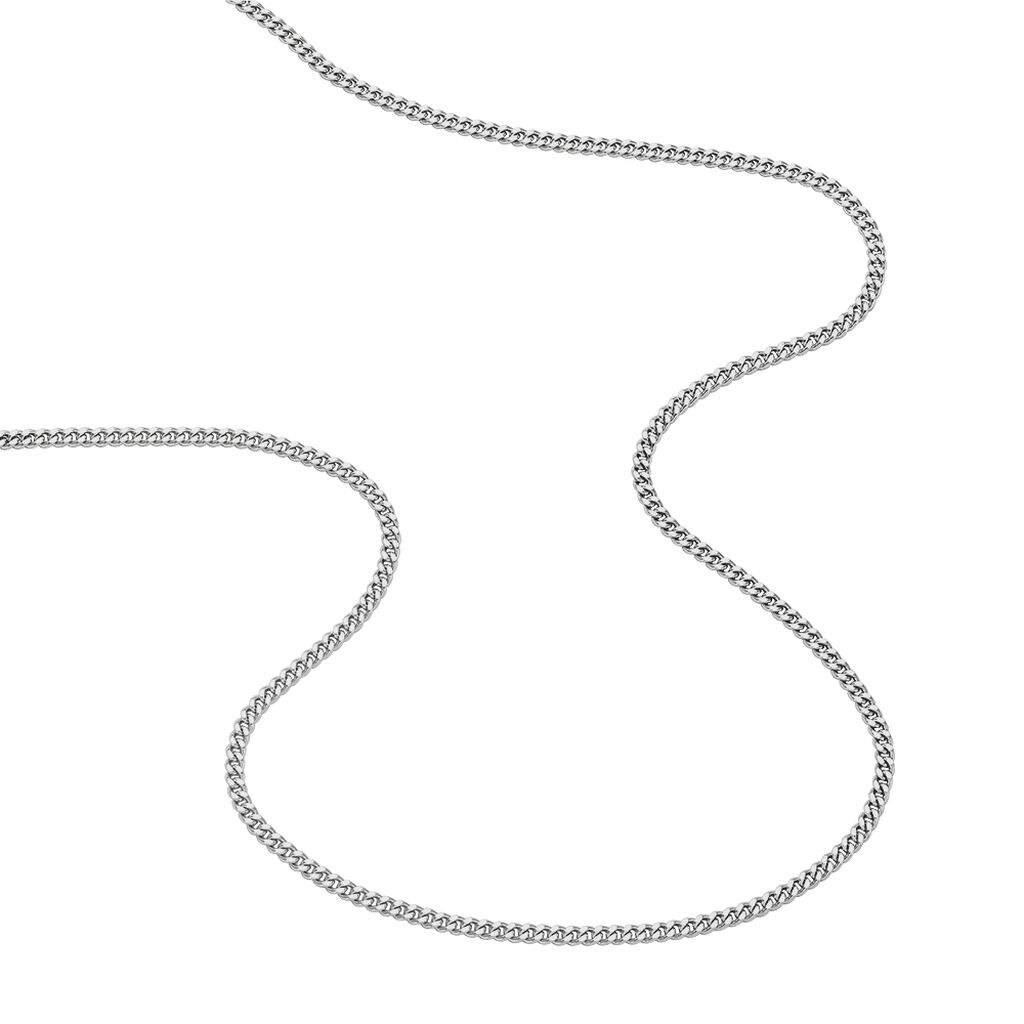 PANZER S 6 Unisex Kette Silber 925 B 2,4 mm