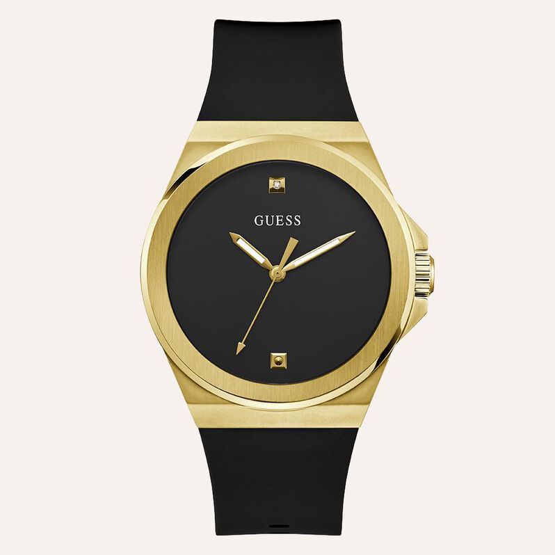 Orologio Al Quarzo Guess Vinyl Gw0790g1 - Spannringe Herren | OROVIVO