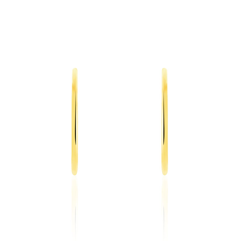 KARLOTTA Damen Creolen Silber vergoldet 925 - Creolen Damen | OROVIVO