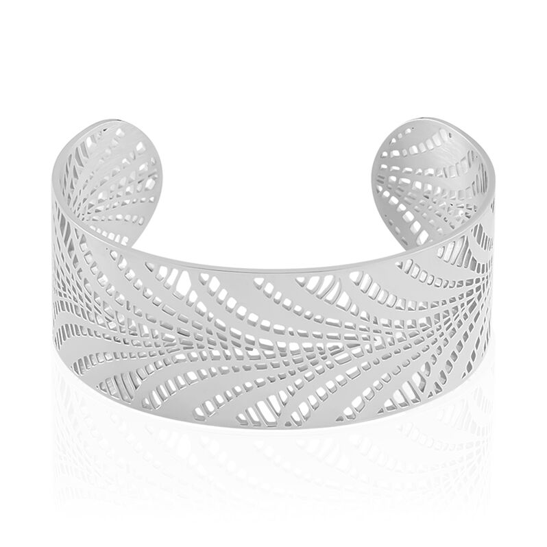 Bracelet Jonc Wilson Acier Weiss - Spannringe Damen | OROVIVO