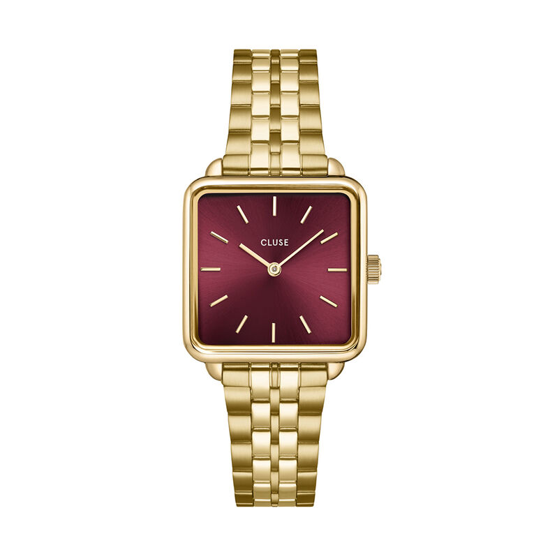 Montre Cluse La Tétragone Cerise - Spannringe Damen | OROVIVO