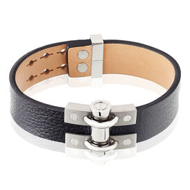 Herren Lederarmband Edelstahl  - Lederarmbänder Herren | OROVIVO