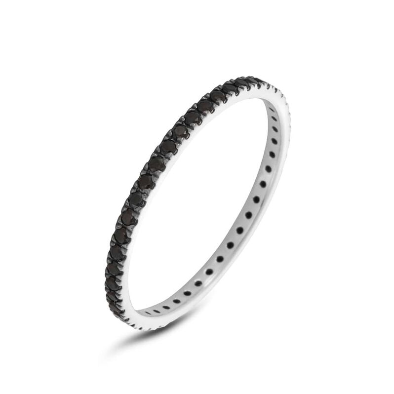 Anello Eternity L'homme Or Oro Bianco Spinello - Spannringe Herren | OROVIVO
