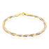 Damenarmband Zopfkette Silber 925 Tricolor  - Armketten Damen | OROVIVO