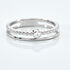 IRINA Damen Ring Silber 925 Zirkonia Wei&szlig;