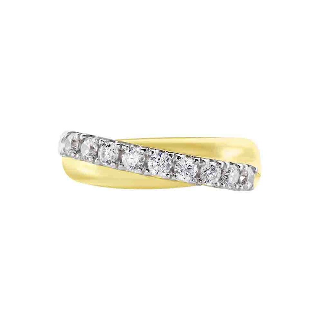 Damenring Gold 375 Zirkonia Elenor  - Ringe mit Stein Damen | OROVIVO