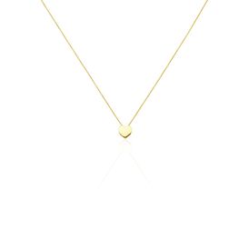Damen Halskette Gold 375 Herz poliert Kila - Herzketten Damen | OROVIVO