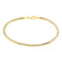 BELLE 2 Damen Armkette Gold Bicolor 585 (14 Karat)