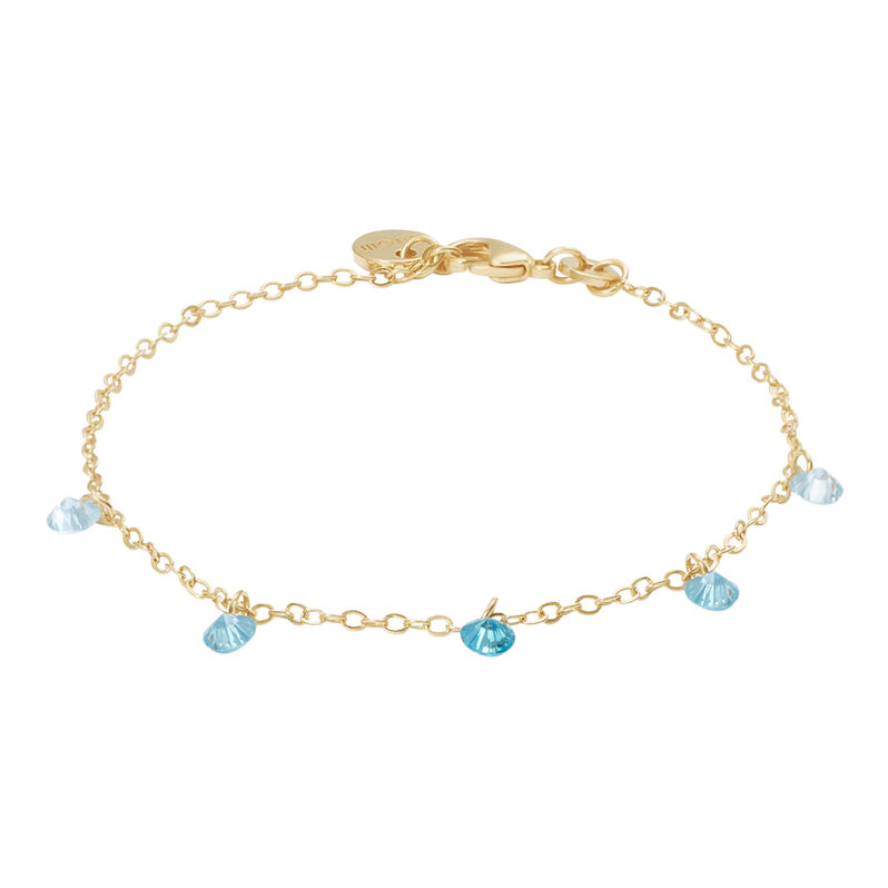 Bracciale Multi Punto Luce Golden Dream Placcato Oro Giallo Cubic Zirconia - Spannringe Damen | OROVIVO
