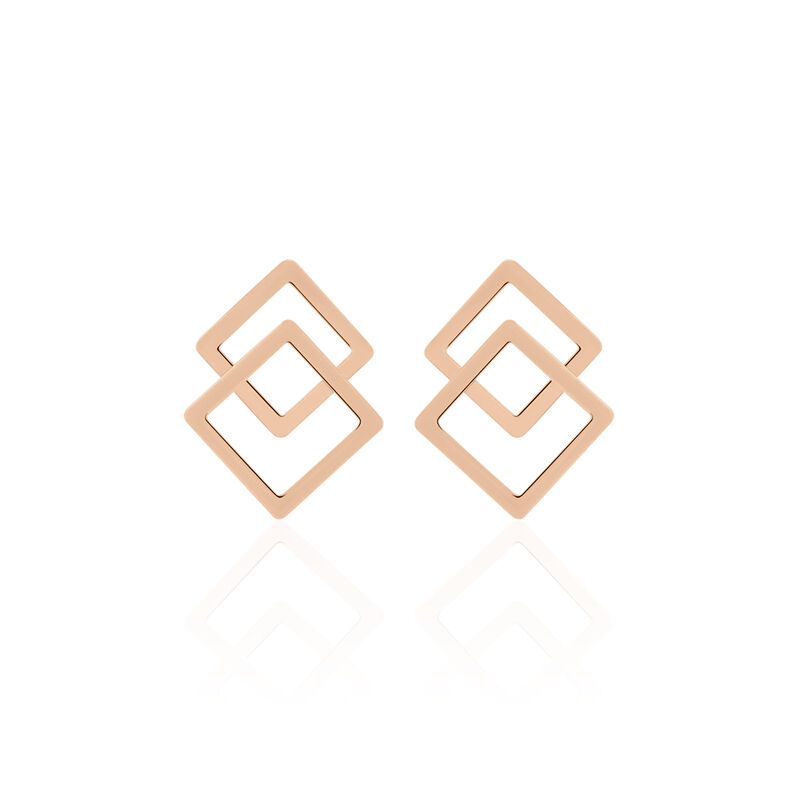 Boccia Damen Ohrstecker Titan Rosé Vergoldet - Ohrstecker Damen | OROVIVO