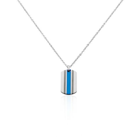 Herren Kette Stahl Blau - Halsketten Herren | OROVIVO