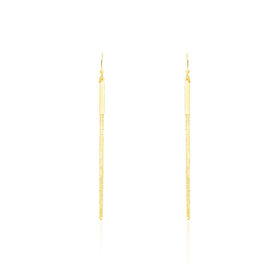 Damen Ohrhänger Lang Gold 375  - Ohrhänger Damen | OROVIVO