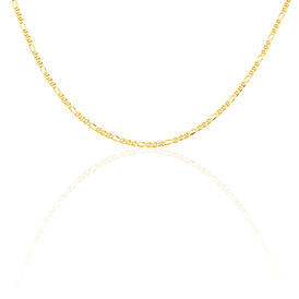 Unisex Stegpanzerkette Gold 333 80cm - Ketten ohne Anhänger Unisex | OROVIVO