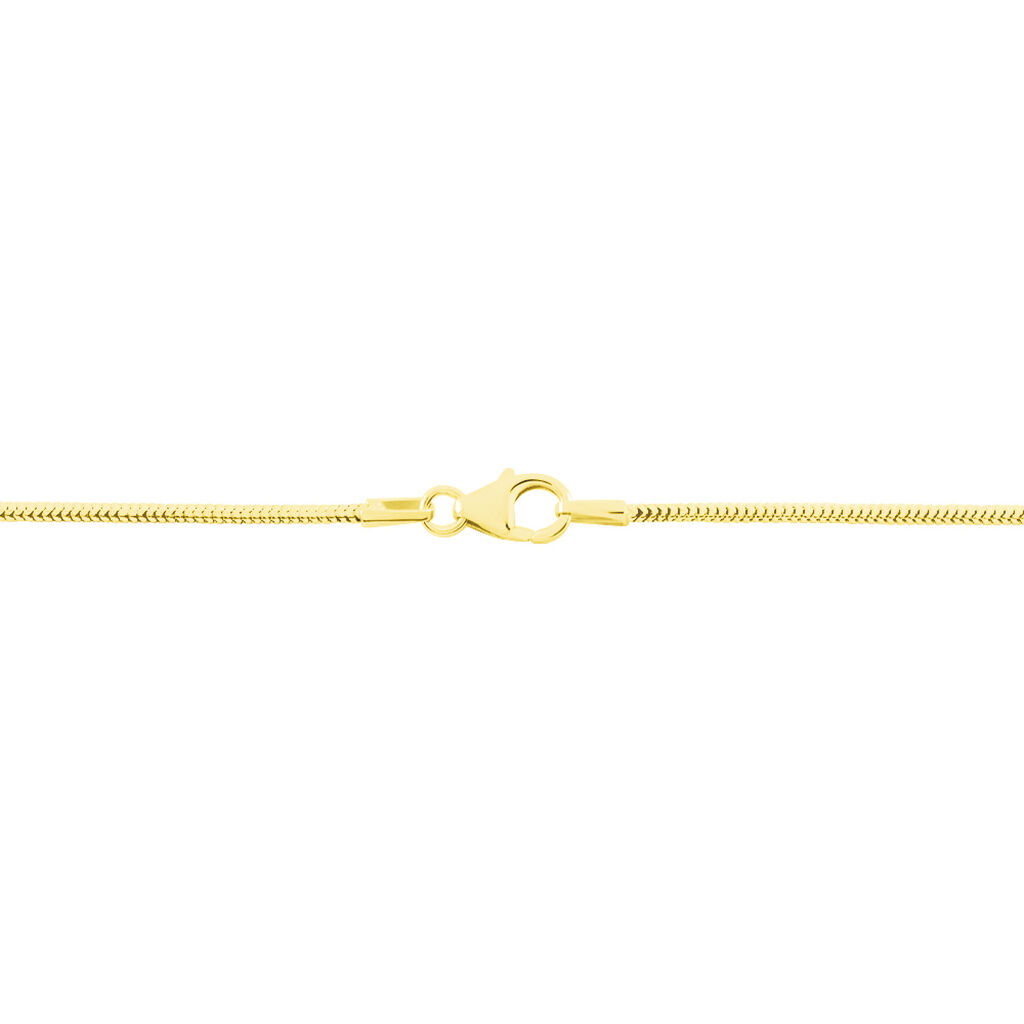 Damen Schlangenkette Gold 375 45cm - Ketten ohne Anhänger Damen | OROVIVO