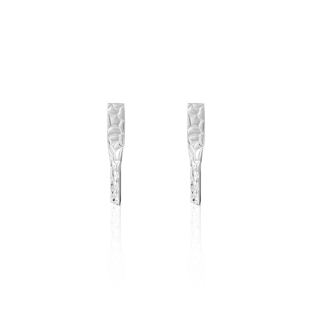Damen Ohrstecker Lang Edelstahl Silber Antoaneta - Ohrstecker Damen | OROVIVO