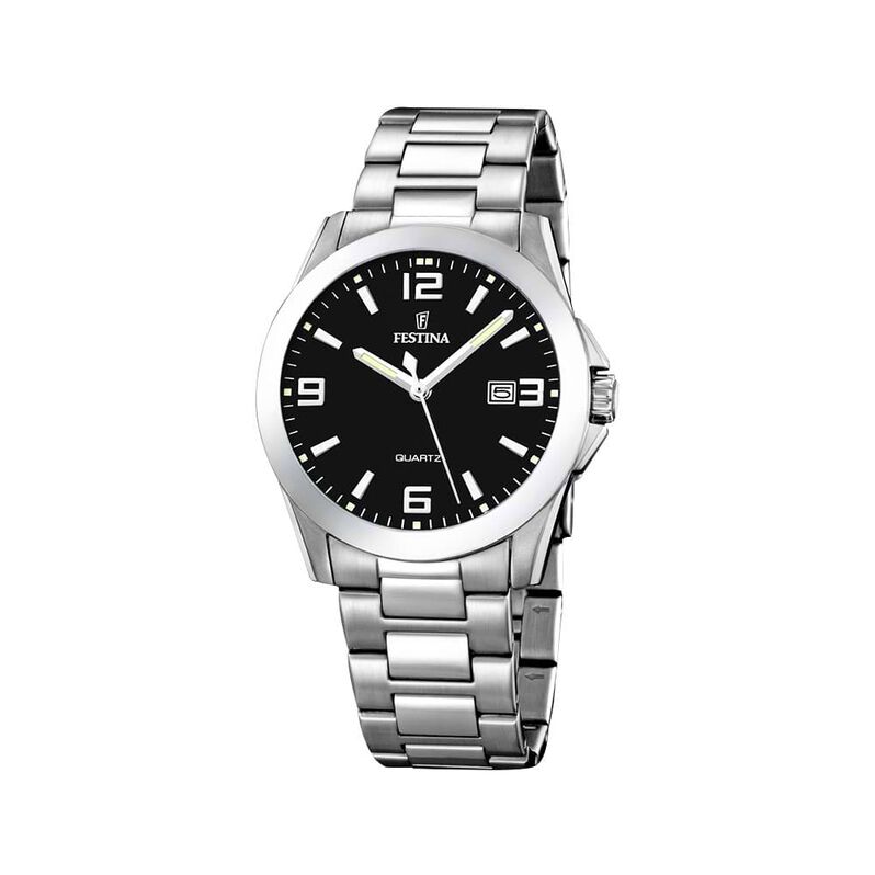 Orologio Al Quarzo Festina Acero Classico F16376/4 - Spannringe Herren | OROVIVO
