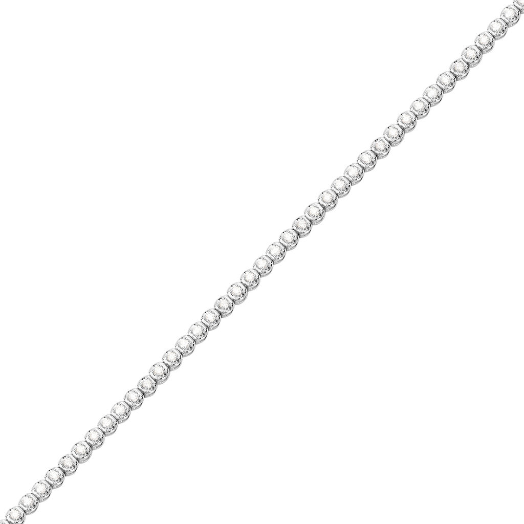 ZHURI Damen Armband Wei&szlig;gold 585 (14 Karat) Diamant Wei&szlig; 0,5 ct
