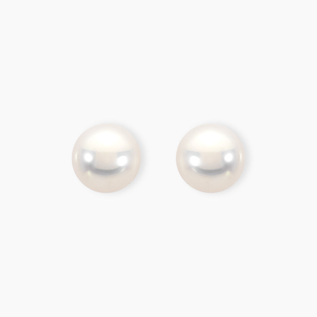 Boucles D'oreilles Or Perle De Culture - Spannringe Damen | OROVIVO
