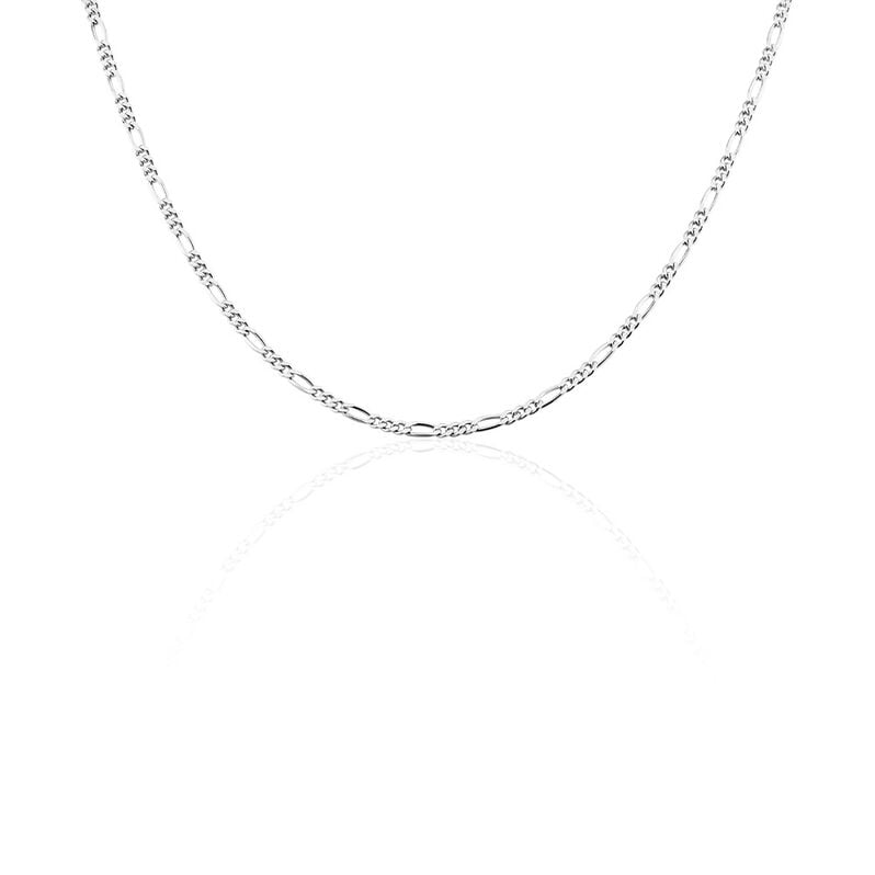 FIGARO S 2 Unisex Kette Silber 925 B 2,8 mm - Halsketten Unisex | OROVIVO