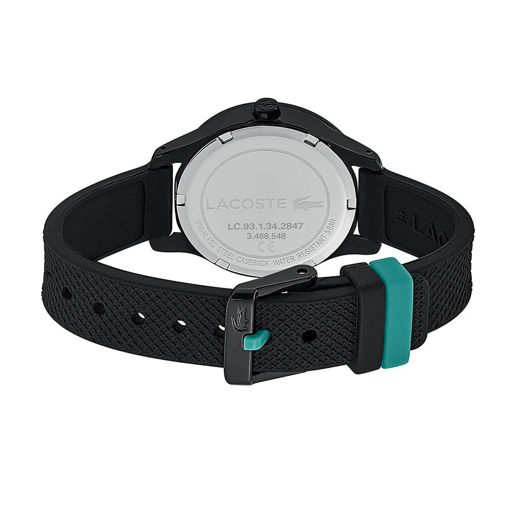 Montre Lacoste.12.12 Kids Noir - Spannringe Kinder | OROVIVO
