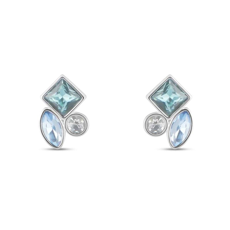 Orecchini Lobo Violet Ottone Cristallo - Spannringe Damen | OROVIVO