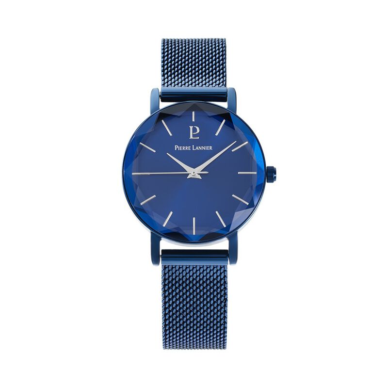 Montre Lannier Pierre Multiples Acier Bleu - Spannringe Damen | OROVIVO