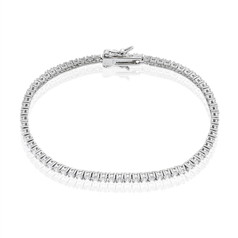 Damen Tennisarmband Silber 925 Zirkonia Debora - Armbänder Damen | OROVIVO