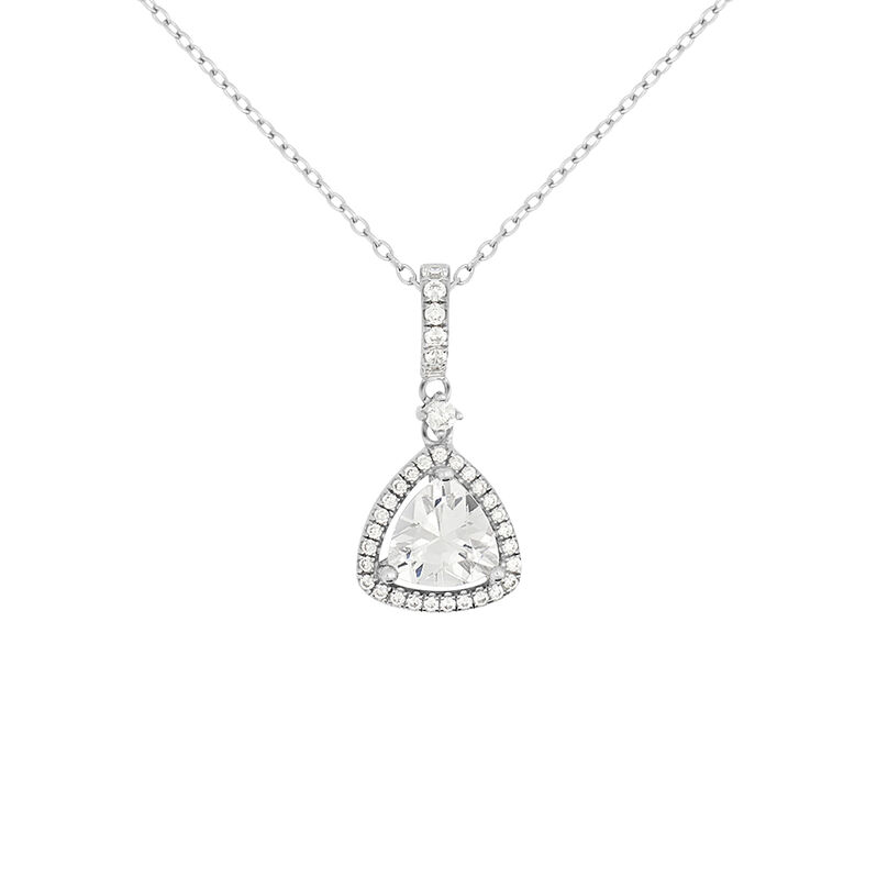 Collana Punto Luce Silver Elegance Argento Rodiato Cubic Zirconia - Spannringe Damen | OROVIVO