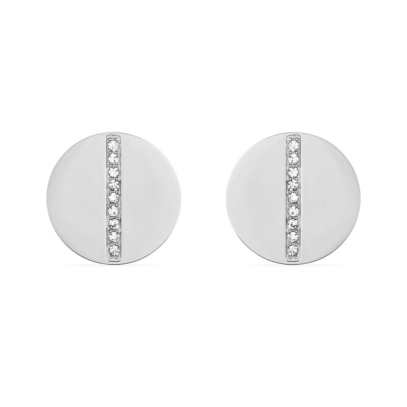 Boucles D'oreilles Sabina Acier Puce - Spannringe Damen | OROVIVO