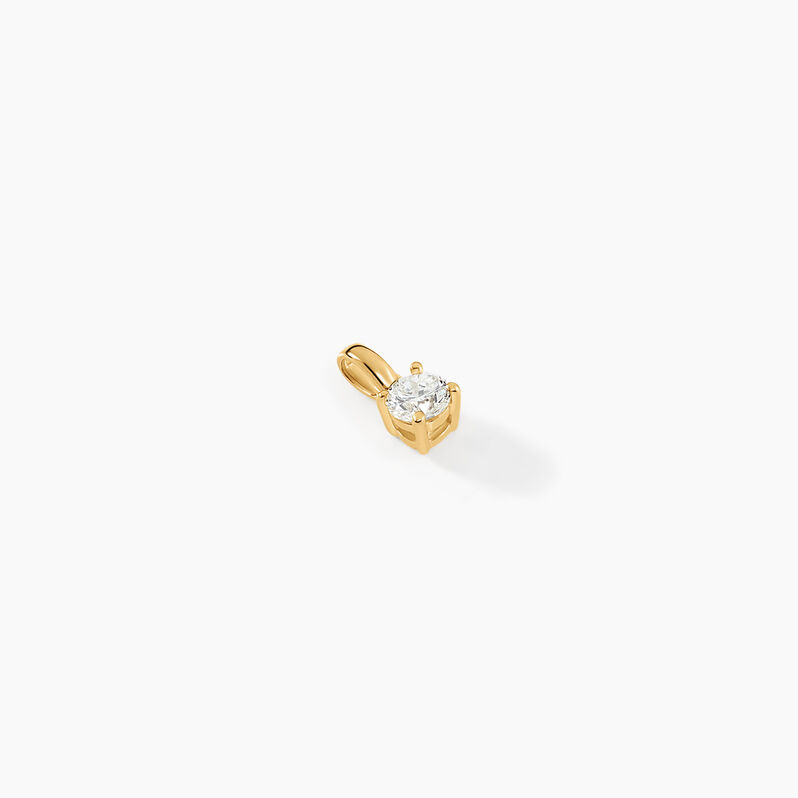 Pendentif Victoria Or Jaune Diamant - Spannringe Damen | OROVIVO