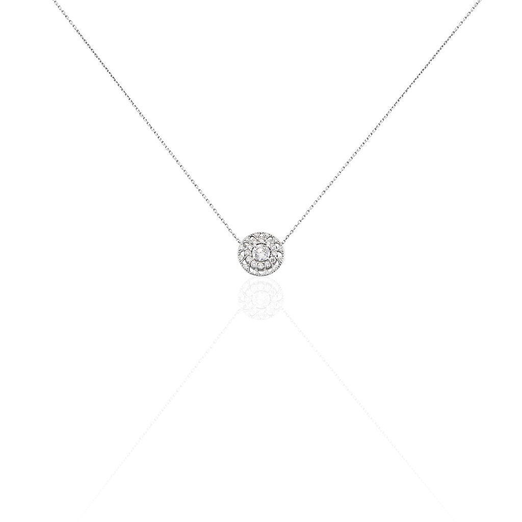 Collier Or Weiss Lucetta Oxyde - Spannringe Damen | OROVIVO