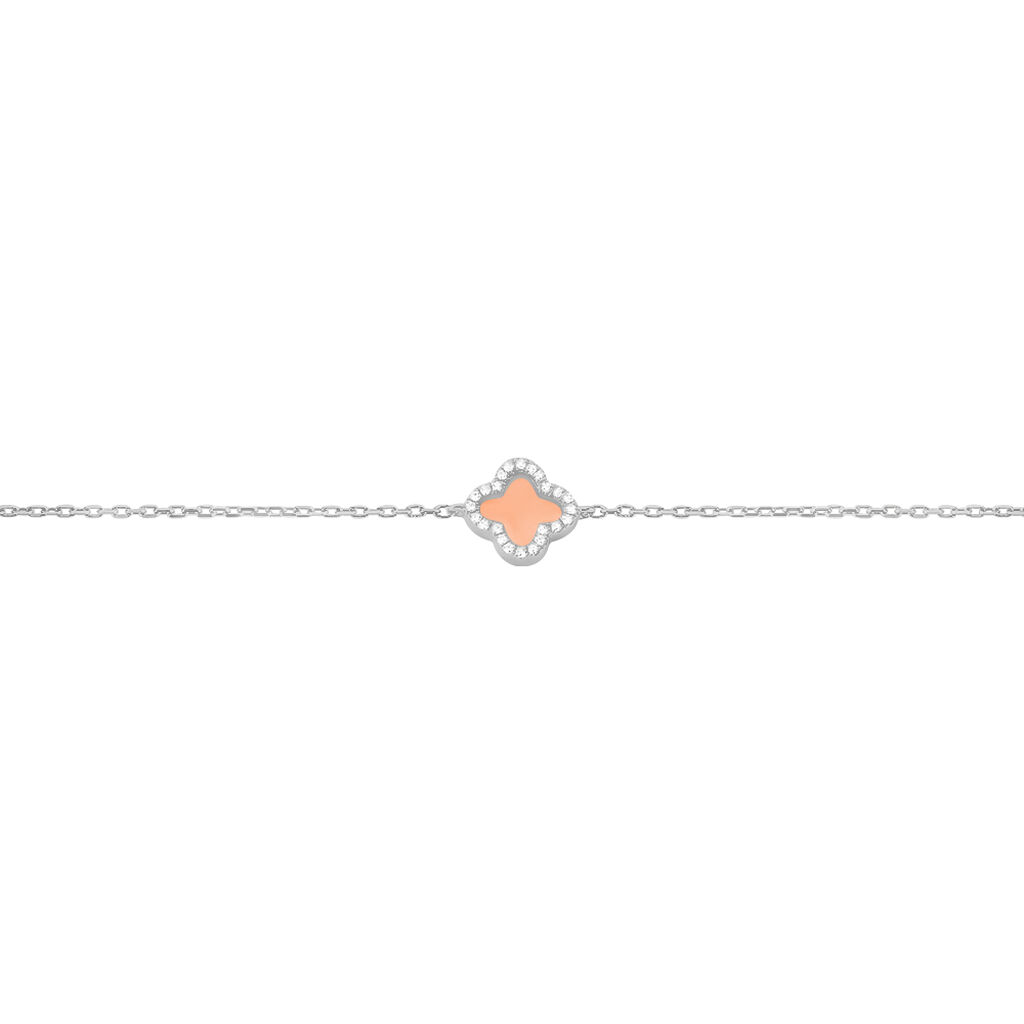 Bracelet Maylice Or Bicolore Trefle - Spannringe Damen | OROVIVO