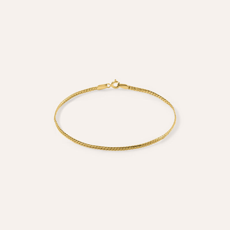 Bracciale Catena Colette Oro Giallo - Spannringe Damen | OROVIVO