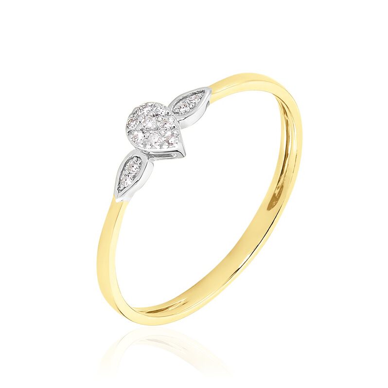 Bague Piers Or Jaune Diamant - Spannringe Damen | OROVIVO