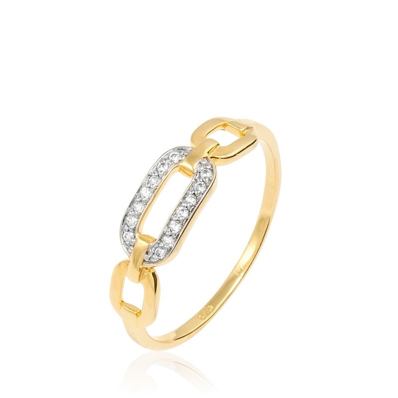 Bague Or Jaune Diamant - Spannringe Damen | OROVIVO