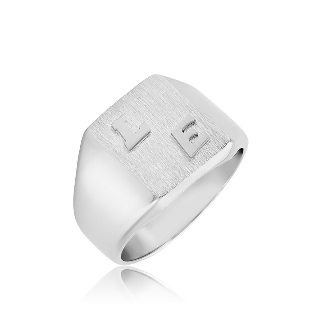 Chevaliere Argent Gringoire Carree - Spannringe Herren | OROVIVO